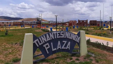 Contraloría de la República realiza constatación de la obra Plaza Tunantes de Nuñoa 10 Plaza Tunantes de Nunoa