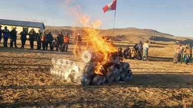 Rechazan donativos de Santo Domingo para premio de feria en centro Poblado de Pasanaccollo 3 Rechazan donativos de Santo Domingo para premio de feria en centro Poblado de Pasanaccollo 1