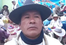 Presidente de Rondas Campesinas del sector Antaymarca - Nuñoa de acuerdo con Proyecto Santo Domingo 9 Presidente de Rondas Campesinas del sector Antaymarca - Nuñoa de acuerdo con Proyecto Santo Domingo